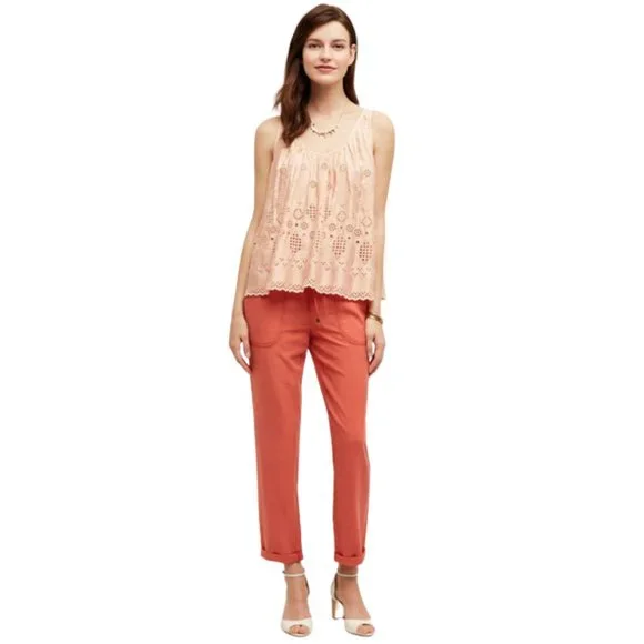 VANESSA VIRGINIA (Anthropologie) Boho Eyelet Top - Picture 9 of 9